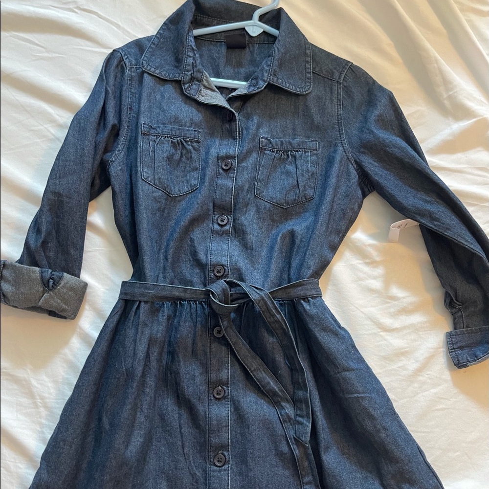 Gap denim dress. New size small